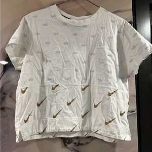 Nike crop top Sz Lg